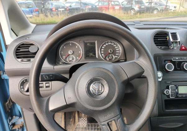 Volkswagen Caddy cena 27900 przebieg: 231000, rok produkcji 2012 z Andrychów małe 172